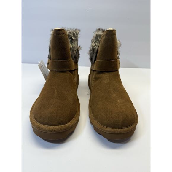 BearPaw Koko Hickory II Brown Women's Size 10 New With Box Wool Lamb Skin - Picture 10 of 15